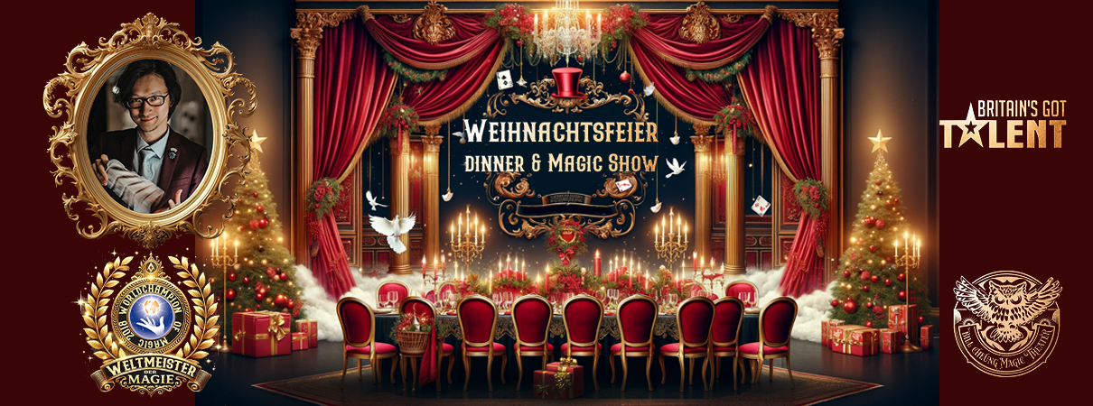 Weihnachtszauberdinner-Show 