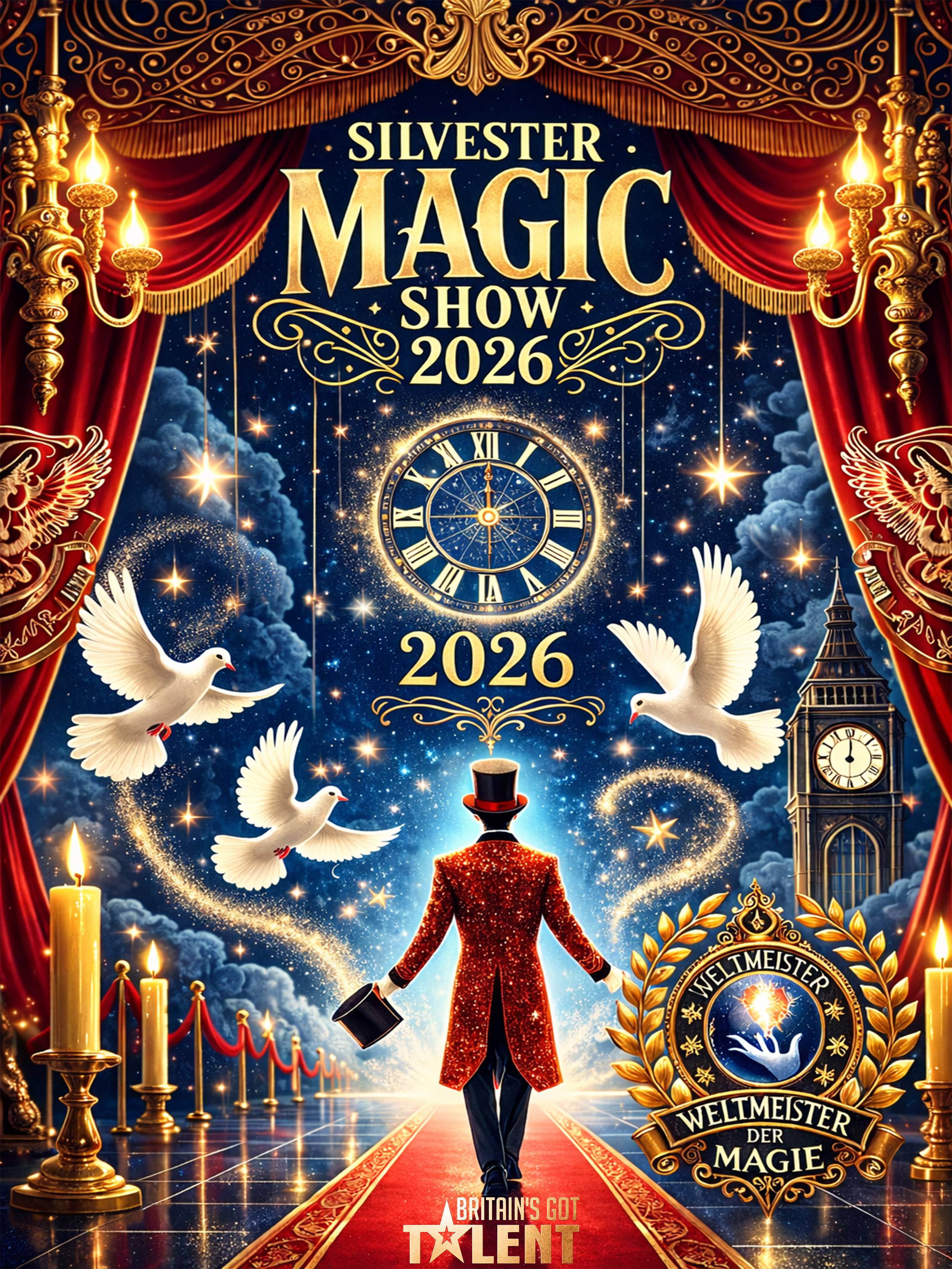 Silvester Magic Show - Weltmeister Der Magie